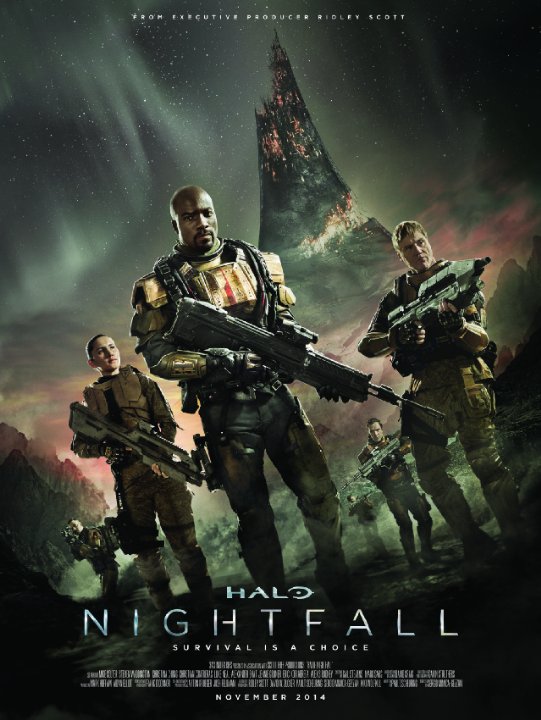 Halo: Nightfall - Cartazes