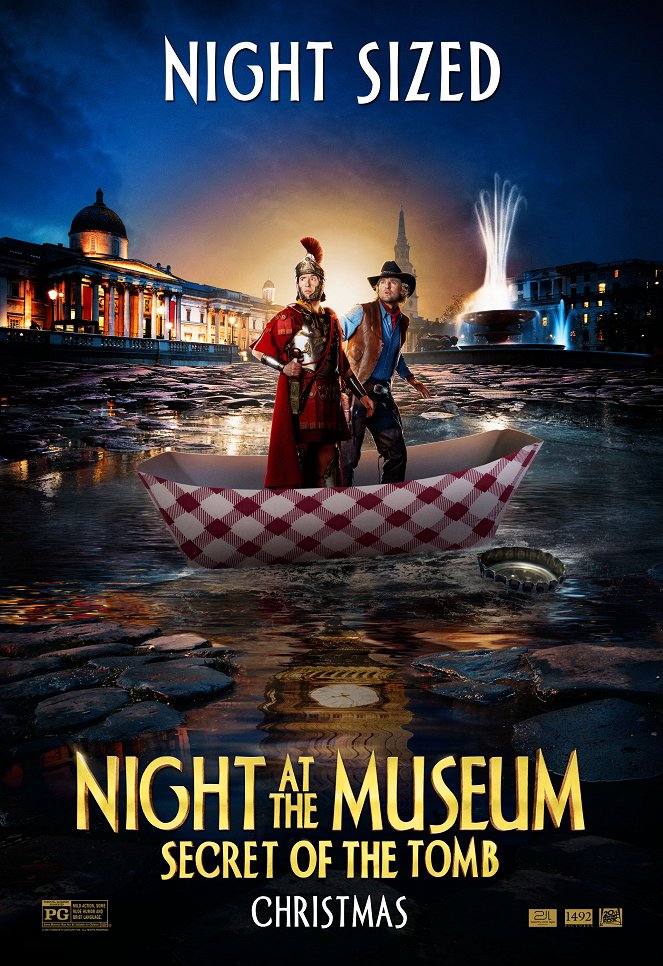 Éjszaka a múzeumban - A fáraó titka - Plakátok