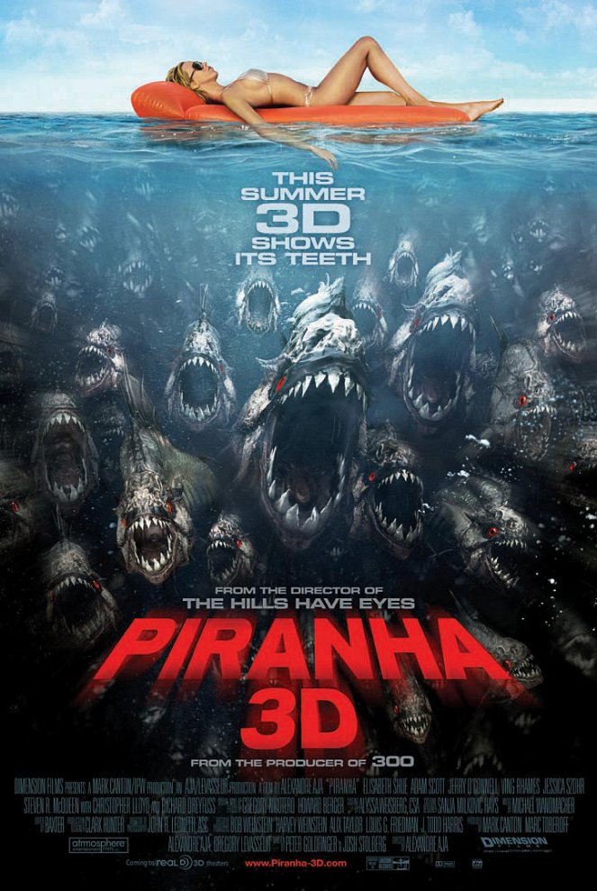 Piranha 3D - Plakátok