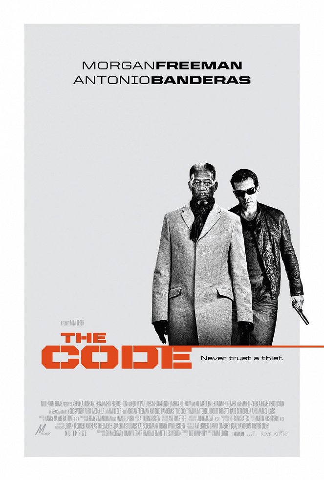 A kód - Plakátok