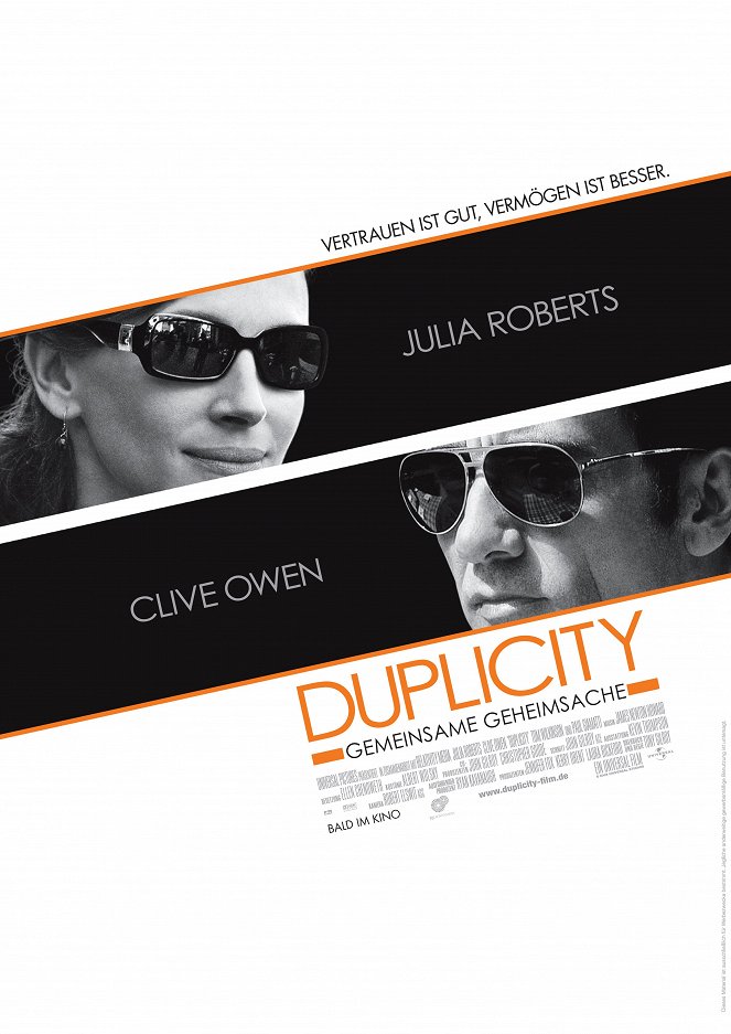 Duplicity - Gemeinsame Geheimsache - Plakate