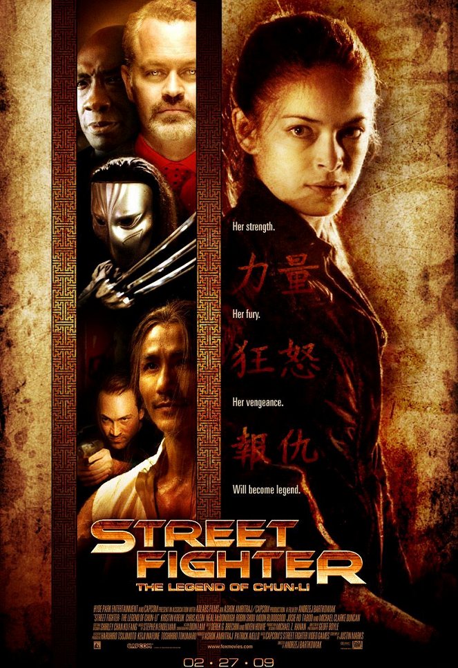 Street Fighter - Chun-Li legendája - Plakátok