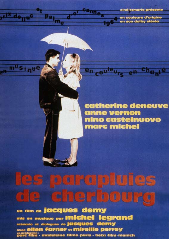 Parasolki z Cherbourga - Plakaty