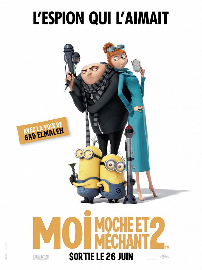 Gru 2. Mi villano favorito - Carteles