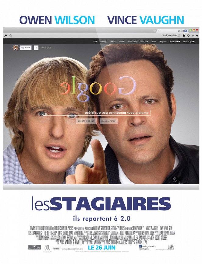 Les Stagiaires - Affiches