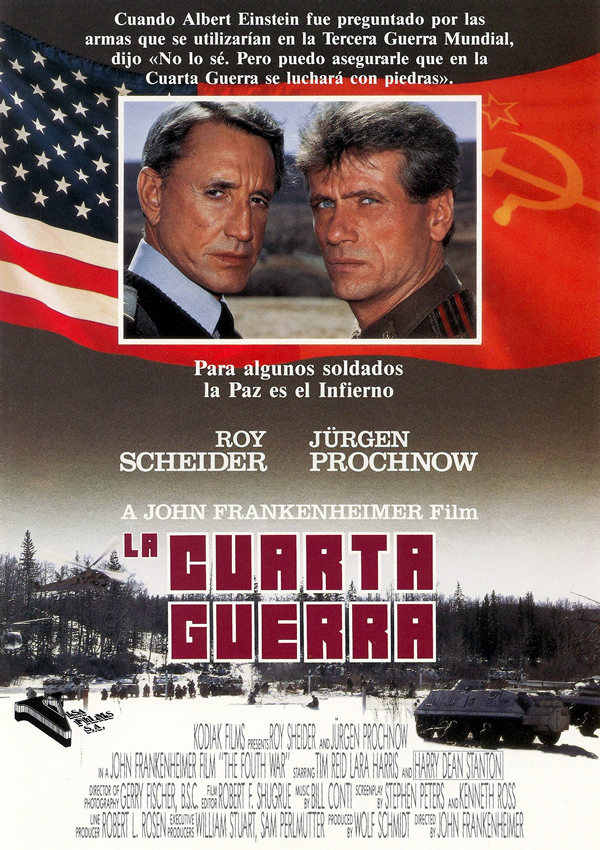 La cuarta guerra - Carteles