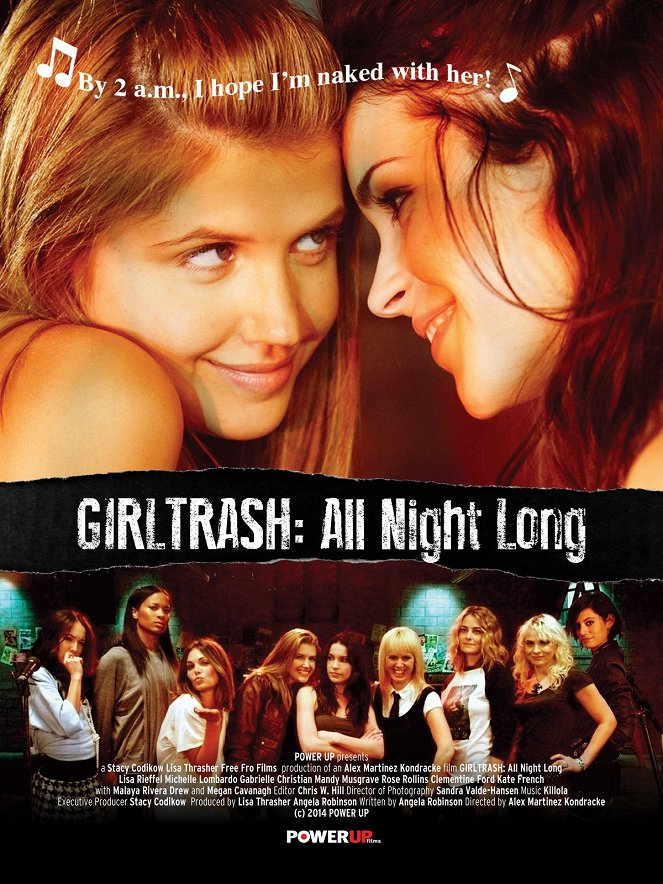 Girltrash: All Night Long - Cartazes