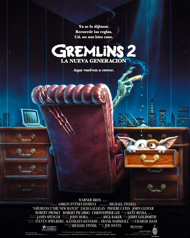 Gremlins 2: La nueva generación - Carteles