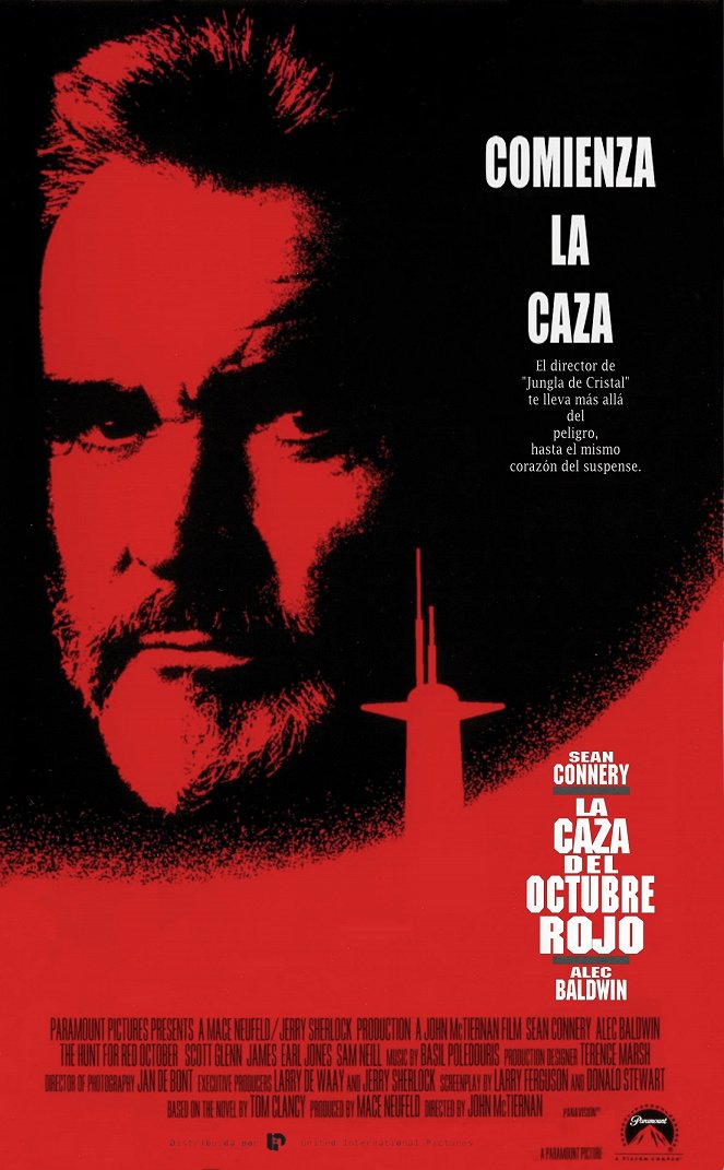 La caza del Octubre Rojo - Carteles