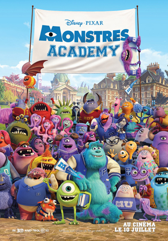 Monstres Academy - Affiches
