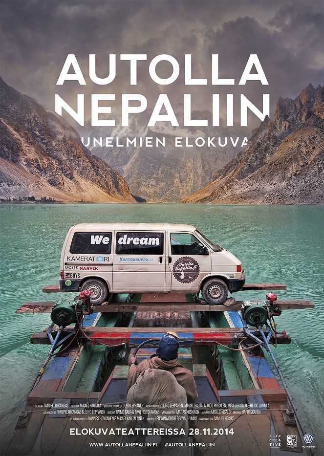 Autolla Nepaliin - Unelmien elokuva - Affiches