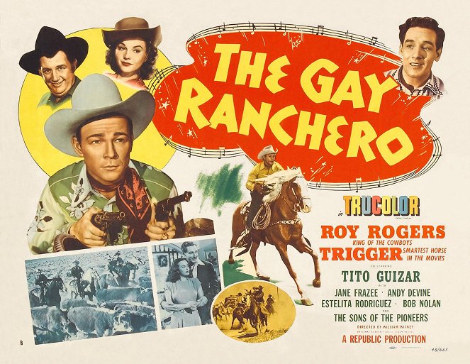 The Gay Ranchero - Plagáty