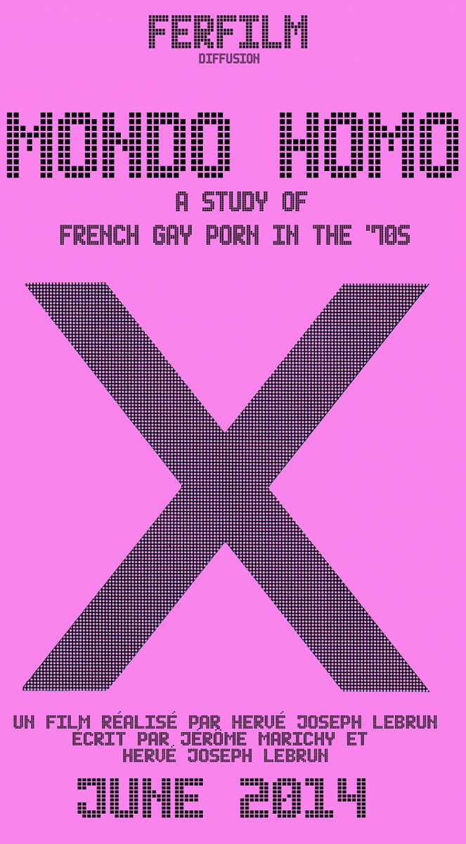 Mondo Homo 2 : A Study of French Gay Porn in the '70s - Plakaty