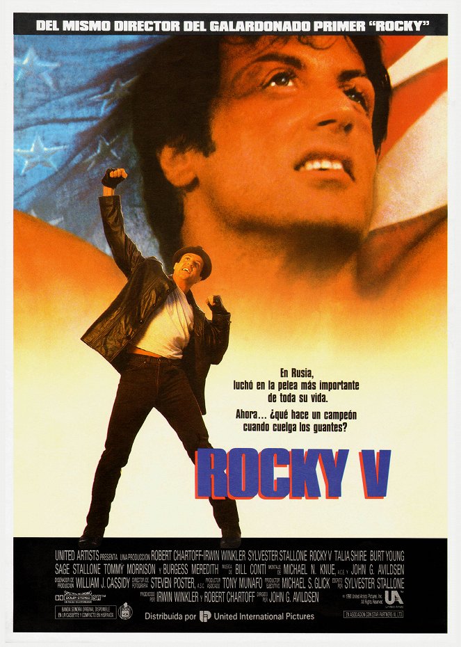 Rocky V - Carteles