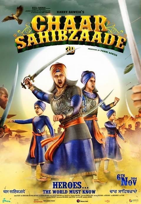 Chaar Sahibzaade - Plakate