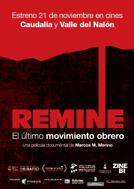 Remine: el último movimiento obrero - Plagáty