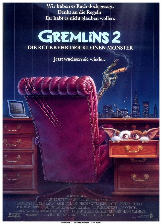 Gremlins 2 - Die Rückkehr der kleinen Monster - Plakate