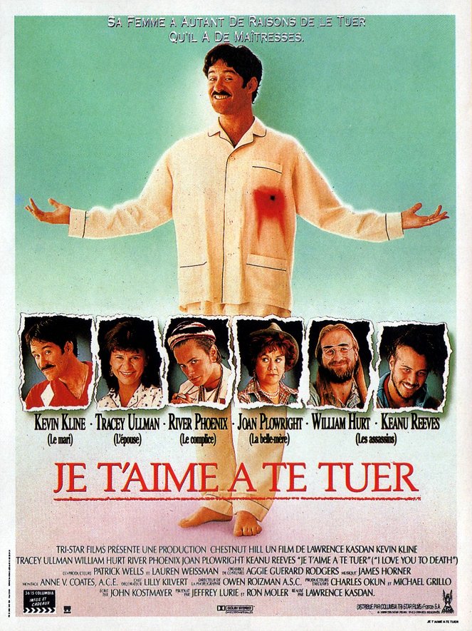 Je t'aime à te tuer - Affiches