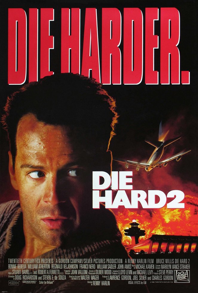 Die Hard 2 - vain kuolleen ruumiini yli - Julisteet