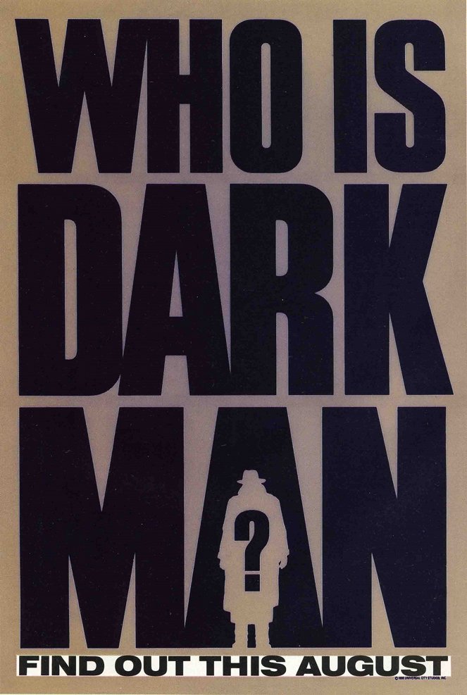 Darkman - Plagáty