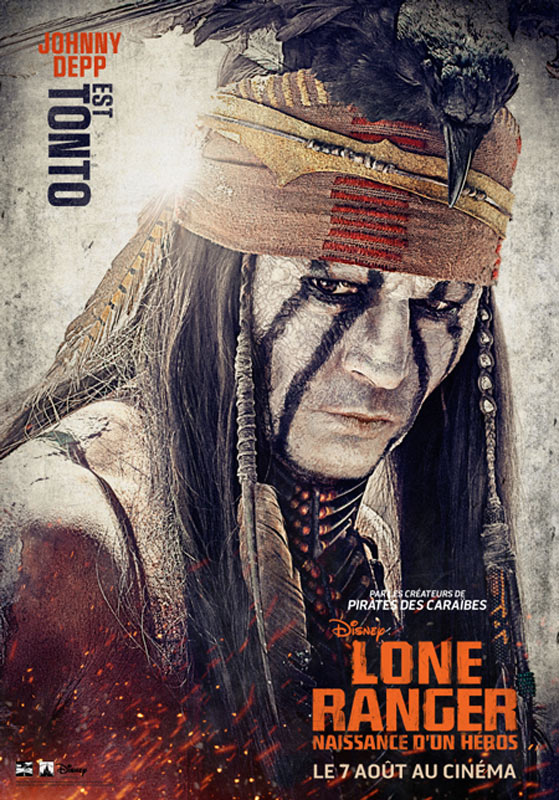 Lone Ranger, Naissance d'un héros - Affiches