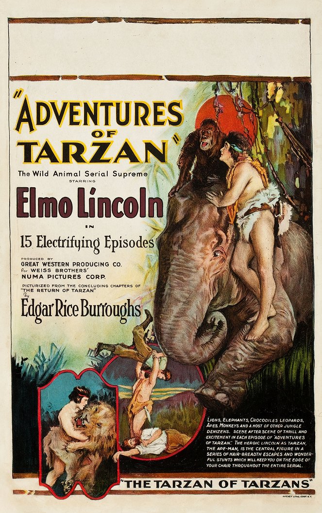 The Adventures of Tarzan - Plakaty