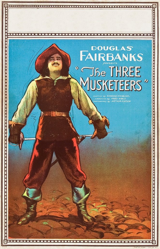 Fairbanks D'Artagnan'ina - Julisteet