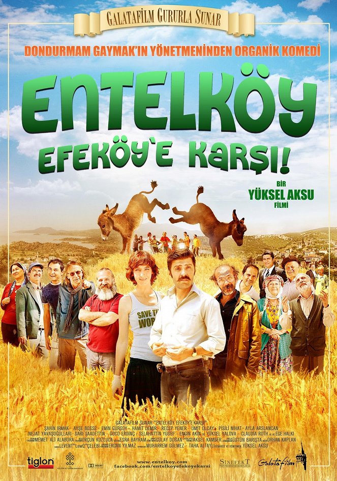 Entelköy Efeköy'e Karsi - Plakátok