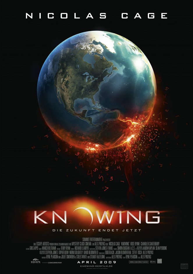 Knowing - Die Zukunft endet jetzt - Plakate