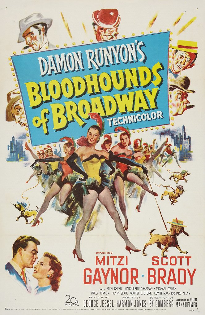 Bloodhounds of Broadway - Posters