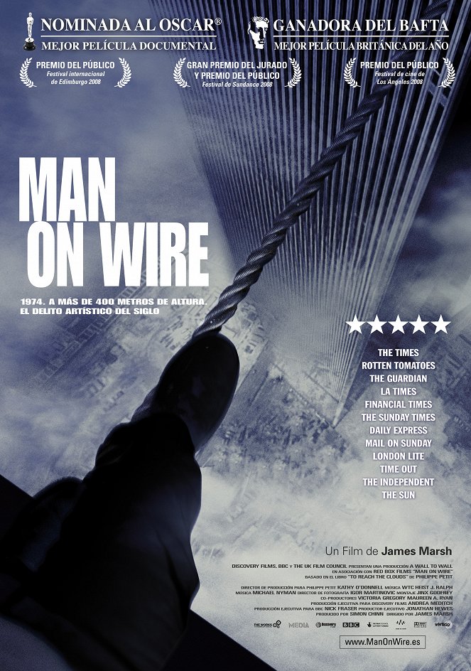 Man on Wire - Carteles