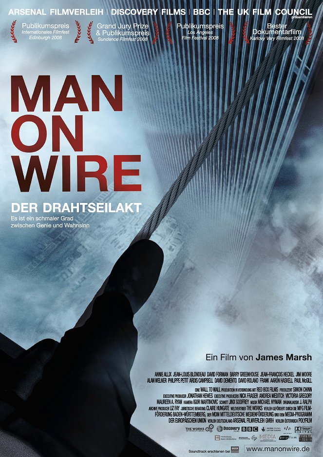 Man on Wire - Plakate