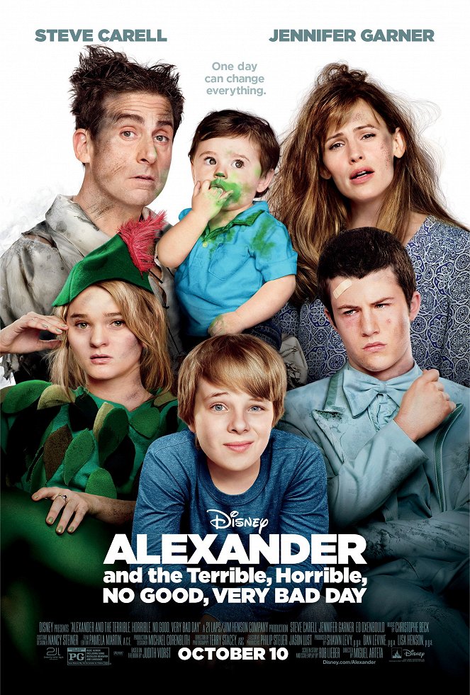 Alexander – okropny, straszny, niezbyt dobry, bardzo zły dzień - Plakaty