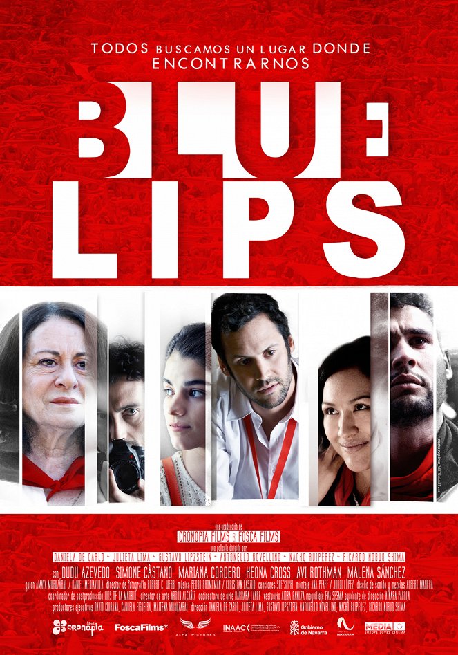 Blue Lips - Carteles