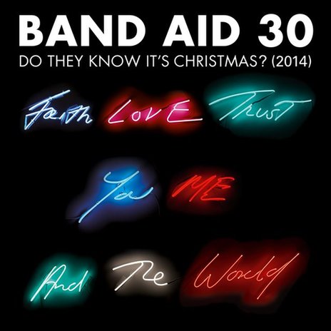 Band Aid 30 - Do They Know It's Christmas? - Cartazes