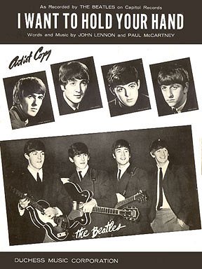 The Beatles: I Want to Hold Your Hand - Carteles
