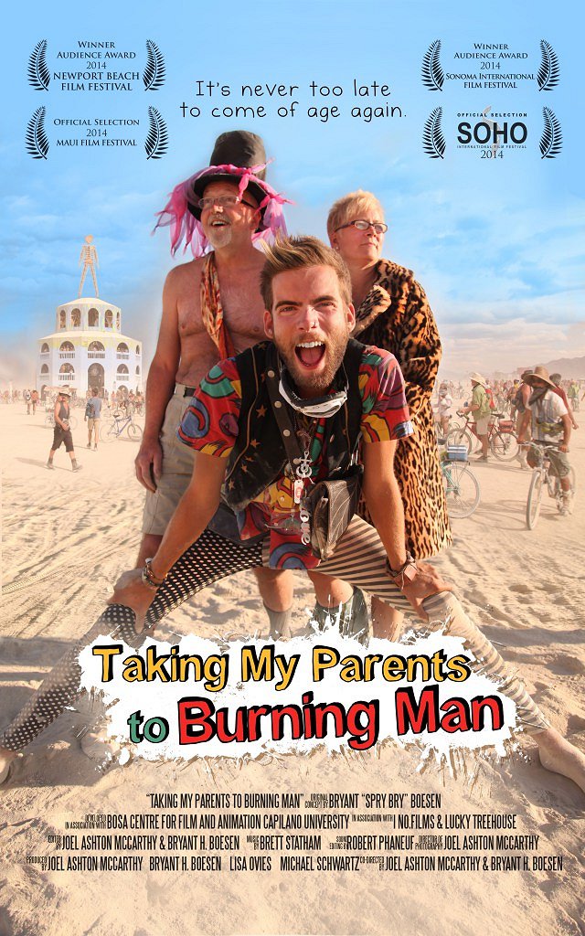 Taking My Parents to Burning Man - Julisteet