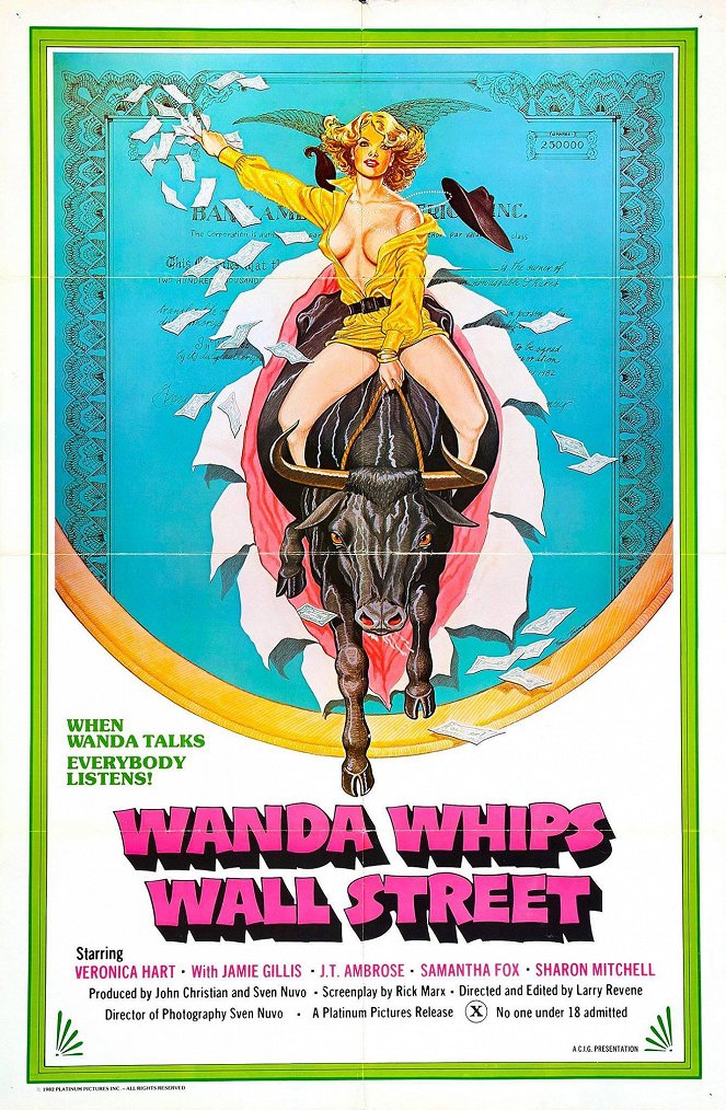 Wanda Whips Wall Street - Carteles