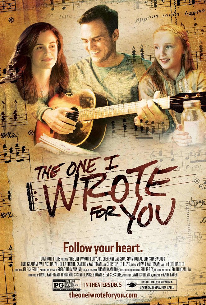 The One I Wrote for You - Posters