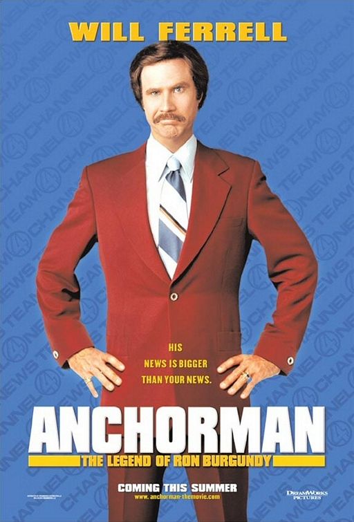 Der Anchorman - Die Geschichte von Ron Burgundy - Plakate