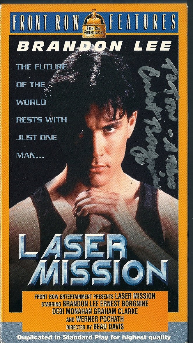 Laserová mise - Plakáty