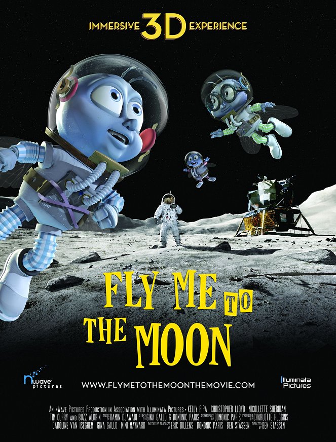 Cesta na Měsíc 3D - Plakáty