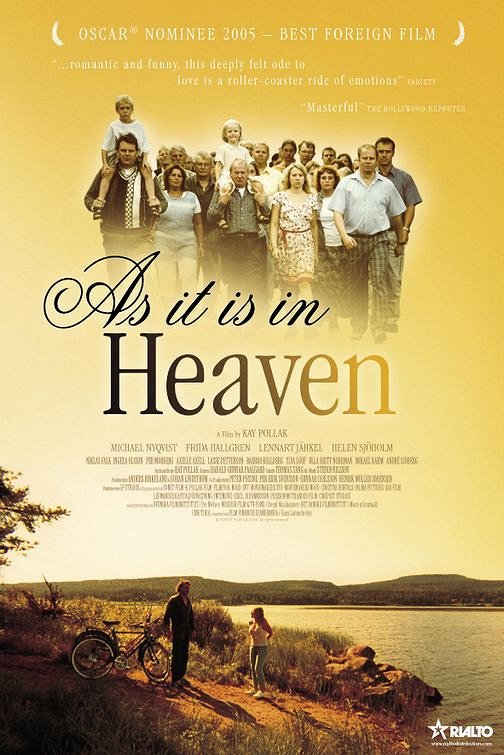 As It Is in Heaven - Posters