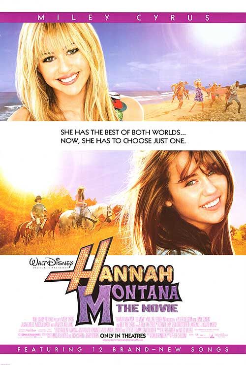 Hannah Montana. Film - Plakaty