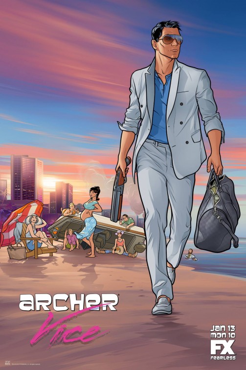 Archer - Archer - Archer Vice - Plakátok