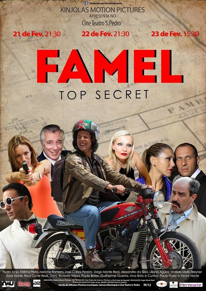 Famel Top Secret - Carteles