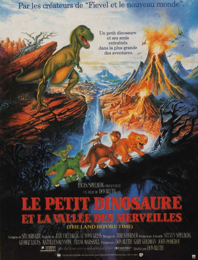 Le Petit Dinosaure et la vallée des merveilles - Affiches