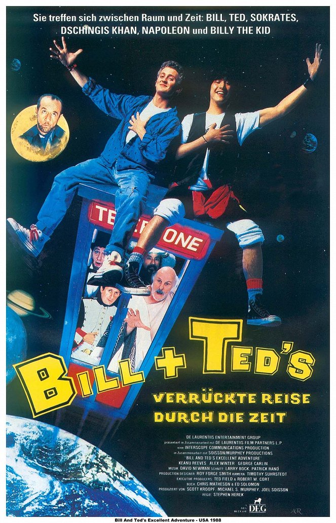 Bill & Ted's verrückte Reise durch die Zeit - Plakate