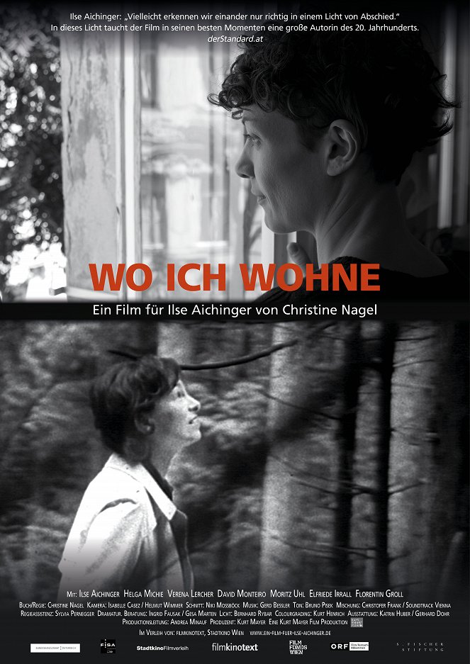 Wo ich wohne - Ein Film für Ilse Aichinger - Plakaty