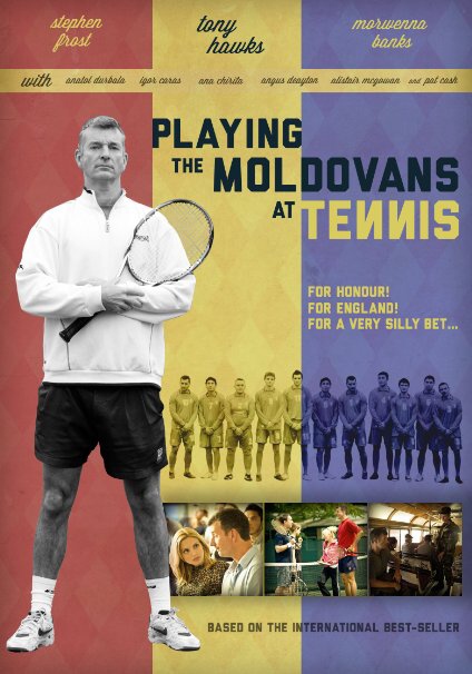 Playing the Moldovans at Tennis - Plakate